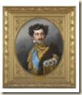 Portrait du prince h&eacute;ritier Oscar Joseph Stieler Collections de S.M. le Roi de Su&egrave;de