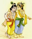 [Balarama with Krishna]