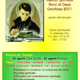 2011 - esercizi spirituali per famiglie