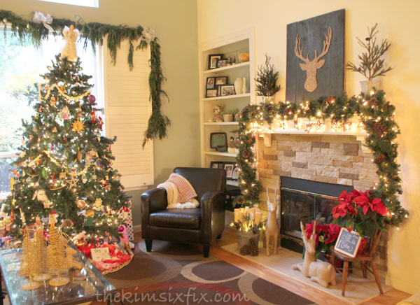 Christmas living room