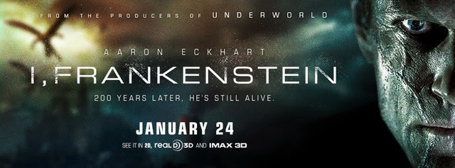 Én, Frankenstein banner és két új tévéreklám