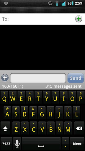 【免費個人化App】Shadow Yellow Keyboard SKIN-APP點子