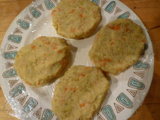 Croquettes shaped and ready to be dipped