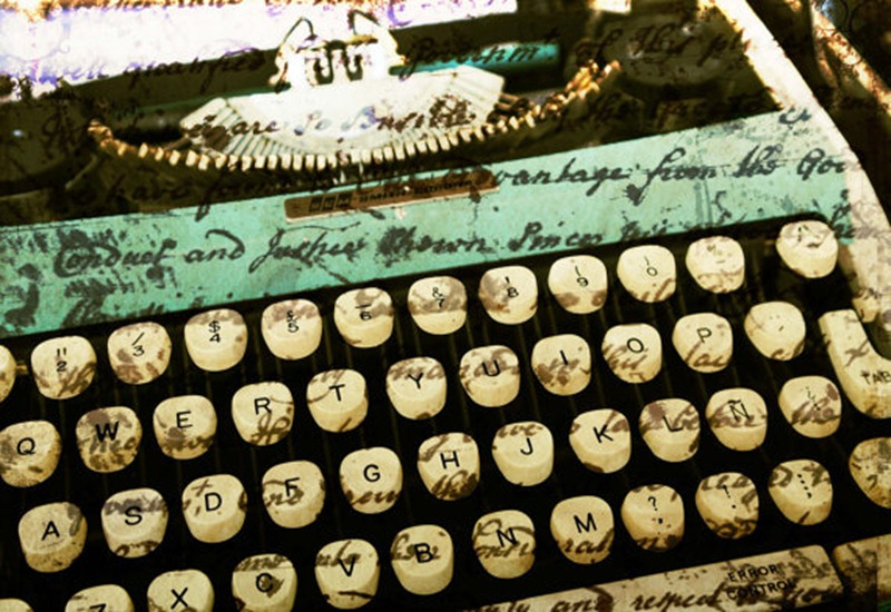 typewriter print typewriter print