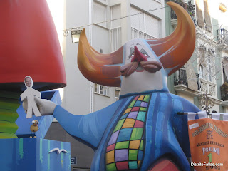 Falla Cadis-Dénia 2012.