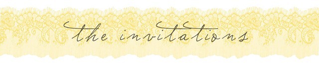 the invitations the invitations
