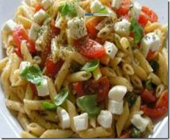 Pennette alla caprese 