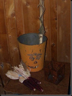 porch sap bucket