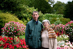 Mom and Dad near the Royal Crescent, Bath