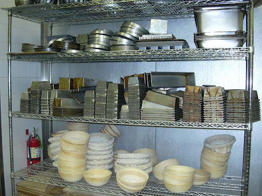 John’s well-stored baking pans.
