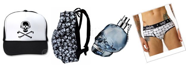 Boné New Era, Mochila de caveiras, Perfume Police TO Be Man, Cueca estampada. Boné New Era, Mochila de caveiras, Perfume Police TO Be Man, Cueca estampada.
