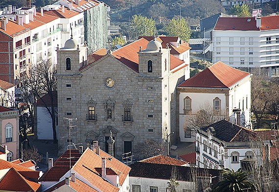 Castelo Branco - Sé Concatedral vista a partir da torre do Castelo