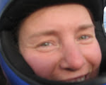 Uklart bilde, men mistenker antydning til et smil!