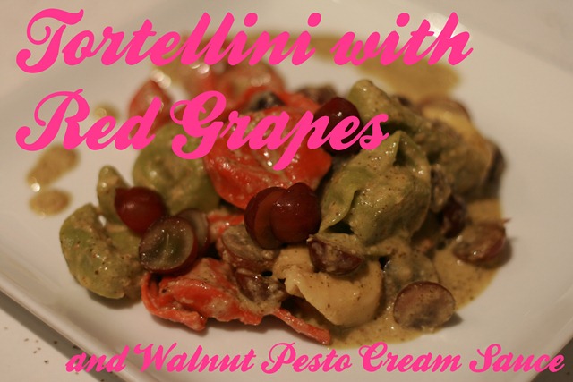 tortellini with red grapes recipe