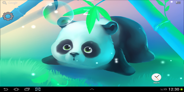 Bamboo Panda Live wallpaper