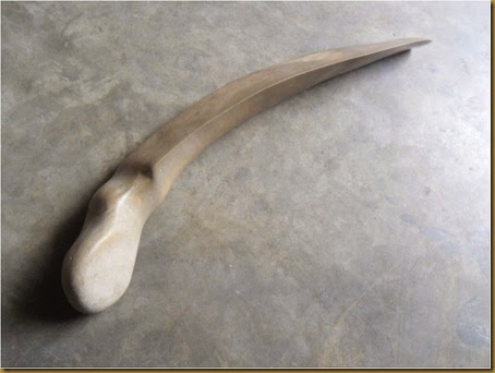Fosil iga ikan - runcing Fosil iga ikan - runcing