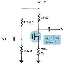 MCQs in DC Biasing – FETs Fig. 05 MCQs in DC Biasing – FETs Fig. 05