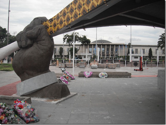 mausolée de Kabila président de la rdc
