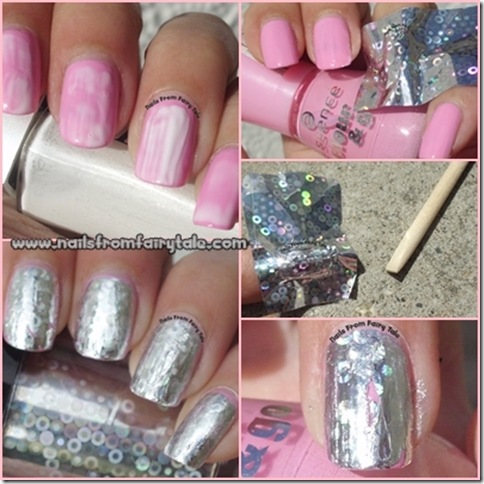 tutorial nail foil