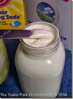 the trailer park homesteader d i y mom s super laundry sauce