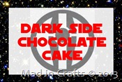 dark side chocolate cake