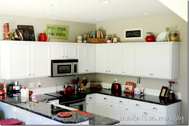 Kitchen Makeover @ Made it on Monday