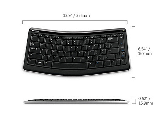 Microsoft Bluetooth Mobile Keyboard 5000 -2