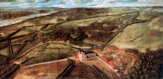 Vista del Real Sitio de Aranjuez Óleo sobre lienzo.1.03 x 2.16 cm. Museo del Prado