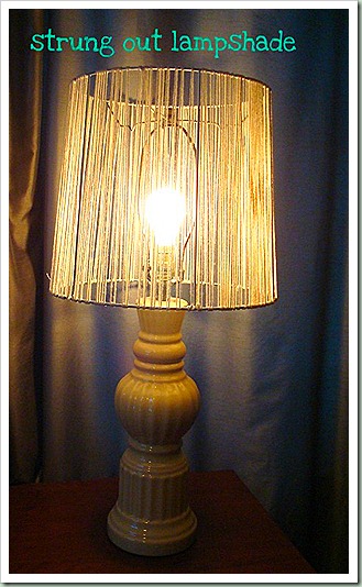 northern cottage diy string lampshade