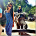 gambar fouziah gous melawat bandar chiang mai