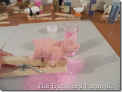 glitter animals -  The Backyard Farmwife