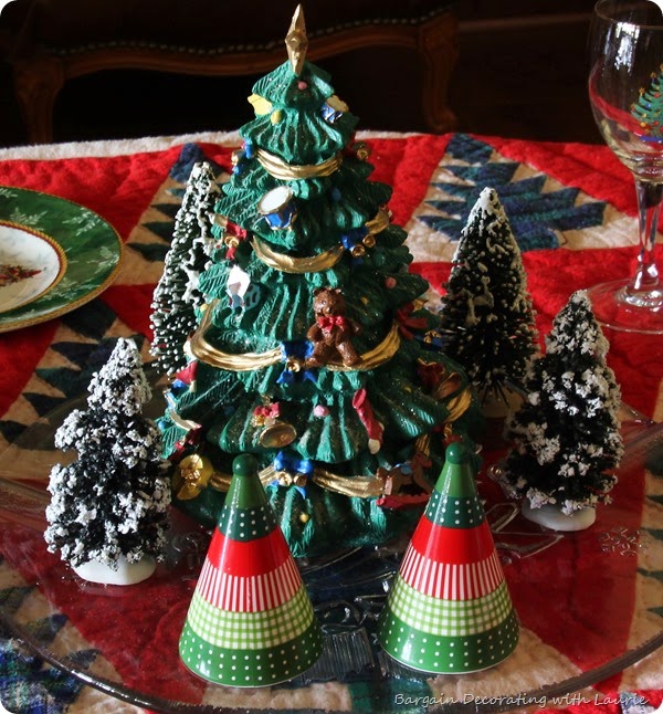 Christmas Tablescape-Bargain Decorating with Laurie