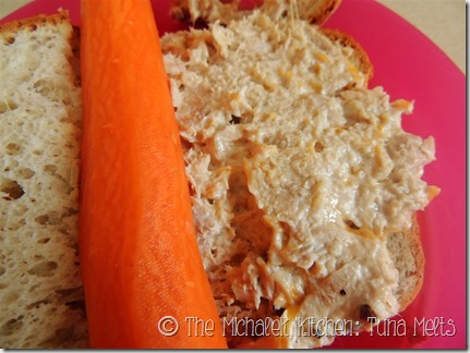 Tuna Melts with Carrot