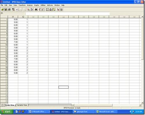 Cara Uji T dengan SPSS