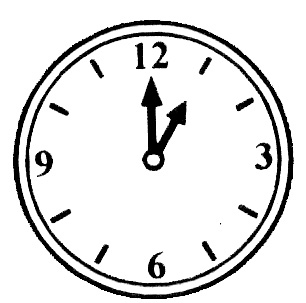 CLOCK COLORING PAGES