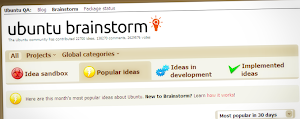 Ubuntu Brainstorm