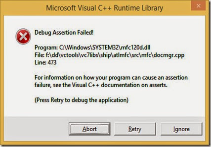 Debug configuration runtime error Debug configuration runtime error