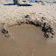 Our sand bathtub at beach at Empire, MI, on Lake Michigan. &ndash; 03-Aug-2010