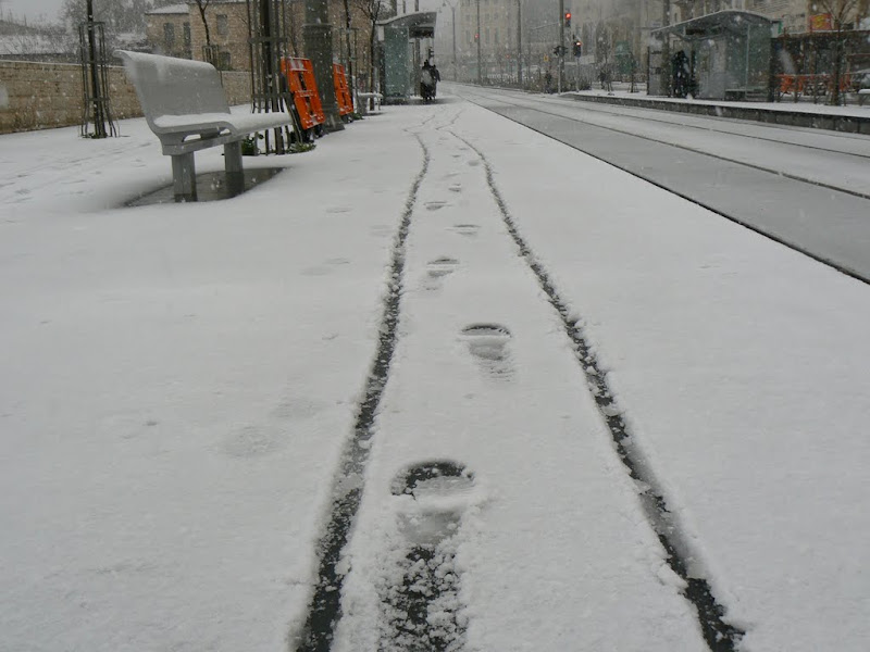 В Иерусалиме снег!!!!