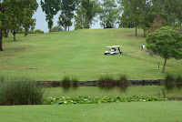 On the course
