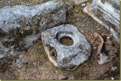 Stratonikeia Colonaded Street elbow joint Stratonikeia Colonaded Street elbow joint