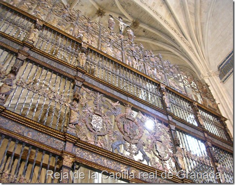 Reja de la Capilla real de Granada Reja de la Capilla real de Granada