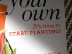 Just as I thought!  It's time to START PLANTING!!!