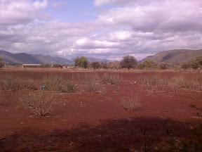 The soccer field in Success (a neighborhood of my village).