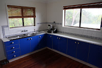 Kitchen before - back corner