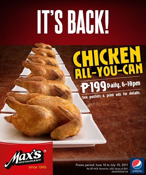 Max's Chicken All You Can Part 2 (2011)