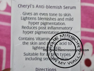 Cheryl's Anti Blemish Serum 