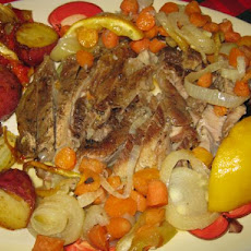 Lemon Braised Veal Shoulder