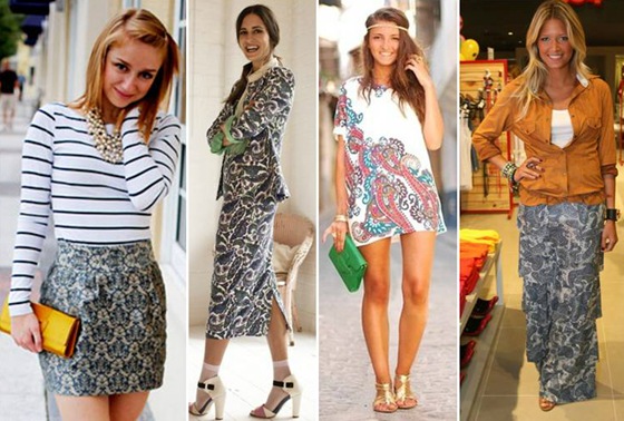 Como usar estampa Paisley: Fotos e dicas para se inspirar. 1 Como usar estampa Paisley: Fotos e dicas para se inspirar.