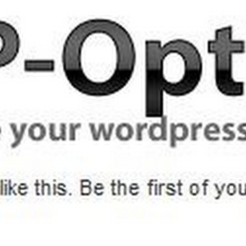Wordpress Plugin to Optimize Database and Cleaning Tasks